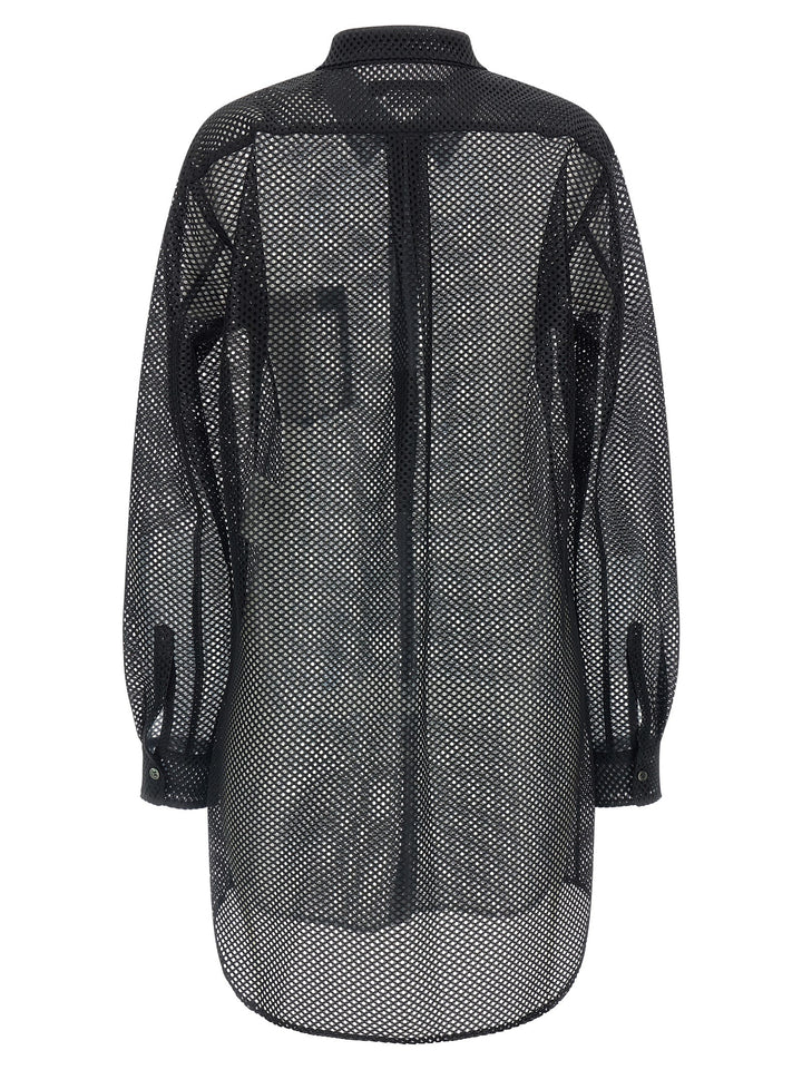 Comme Des Garçons Black Polyester Blouse