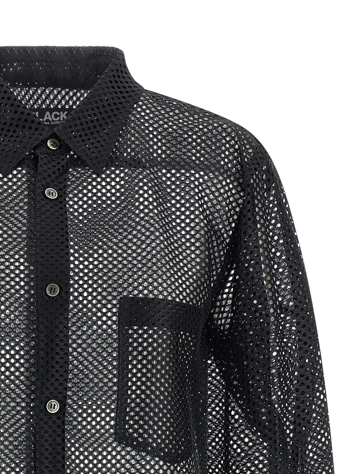 Comme Des Garçons Black Polyester Blouse