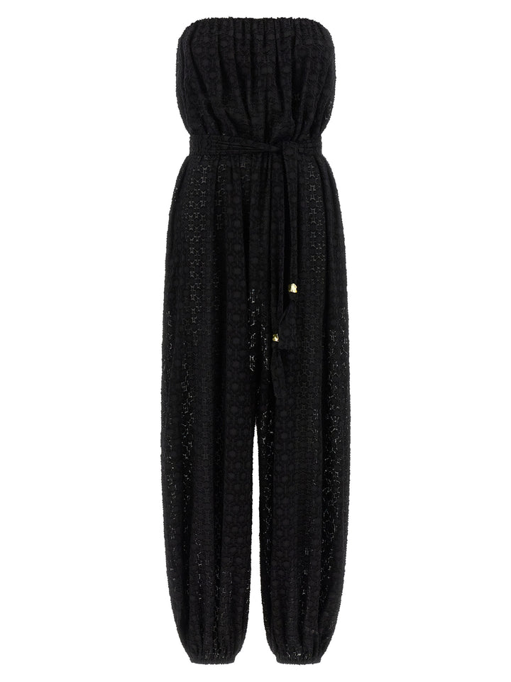 Eres Black Silk Jumpsuit