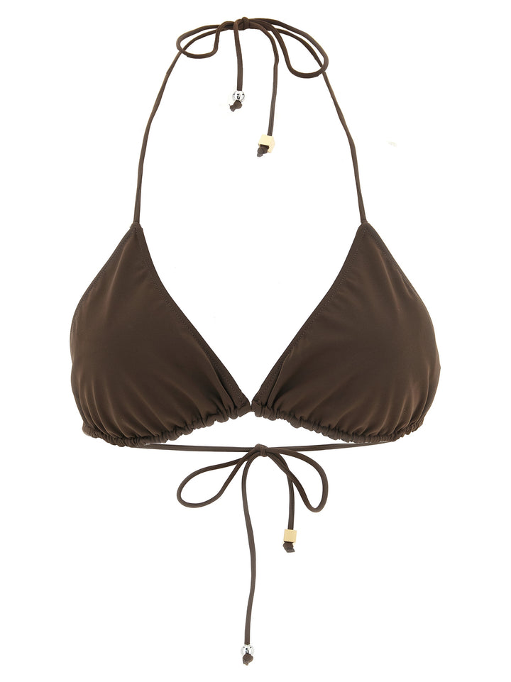 Jacquemus Brown Polyamide Bikini
