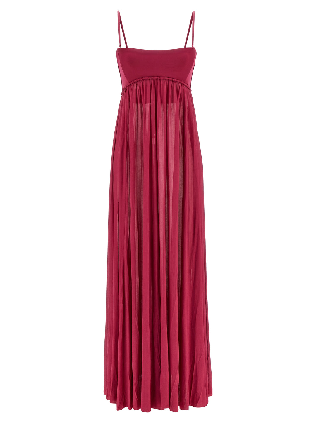 Zimmermann Fuchsia Viscose Long Dress