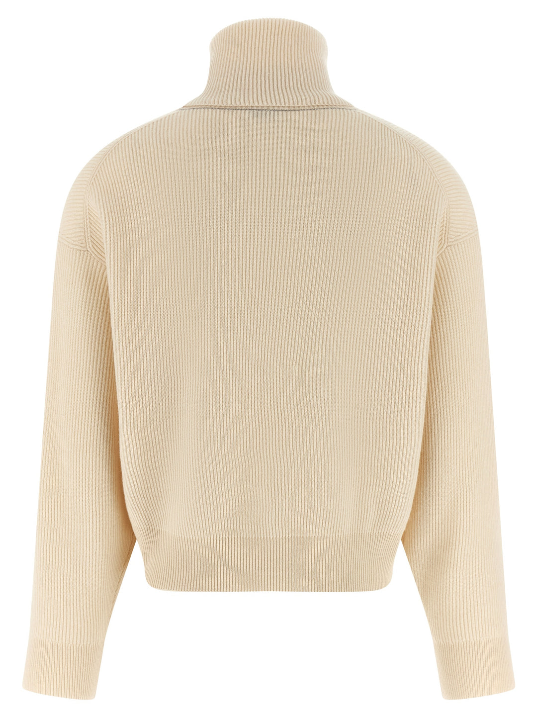 Brunello Cucinelli White Virgin Wool Cardigan