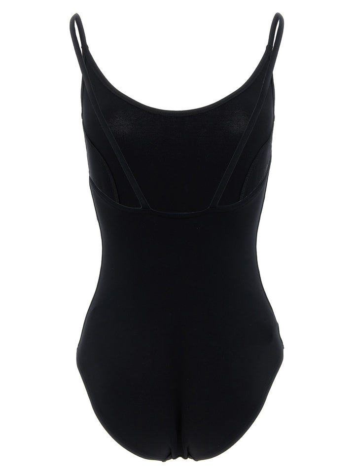 Eres Black Polyamide One-Piece Swimsuit