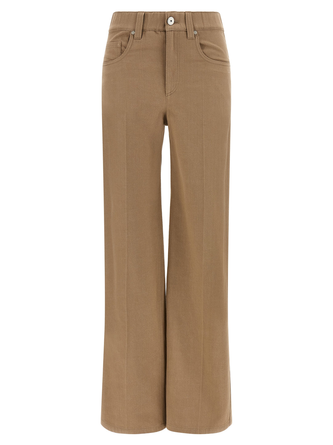 Brunello Cucinelli Beige Cotton Jeans Denim