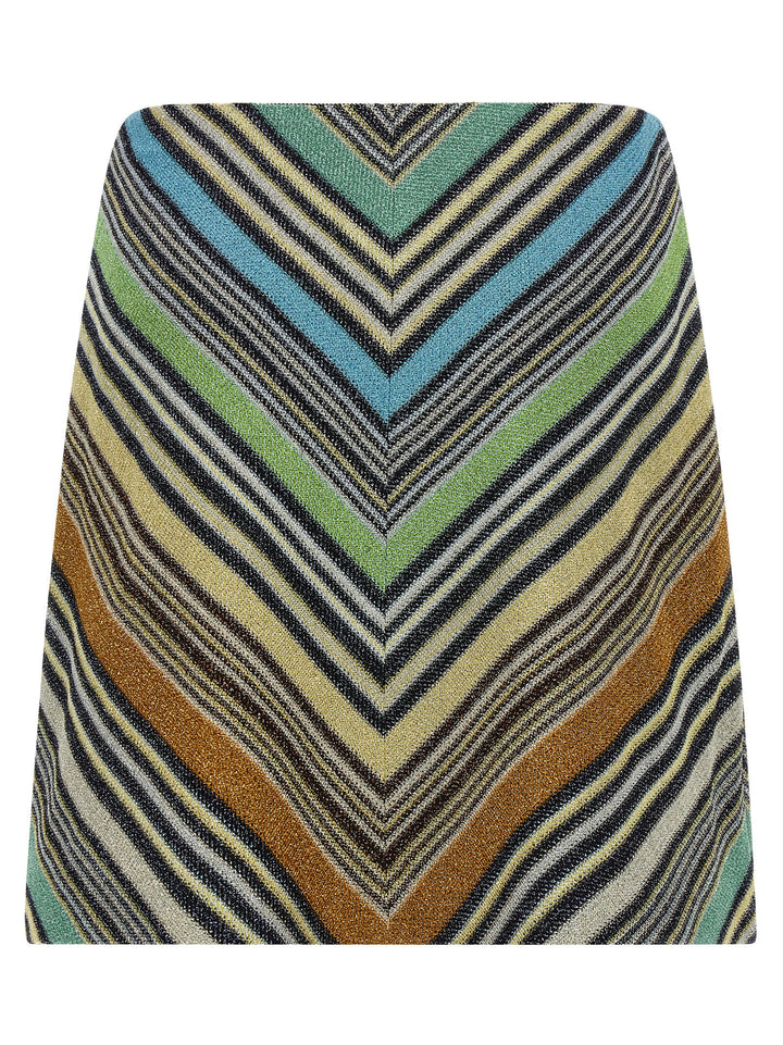 Missoni Multicolor Viscose Long Skirt