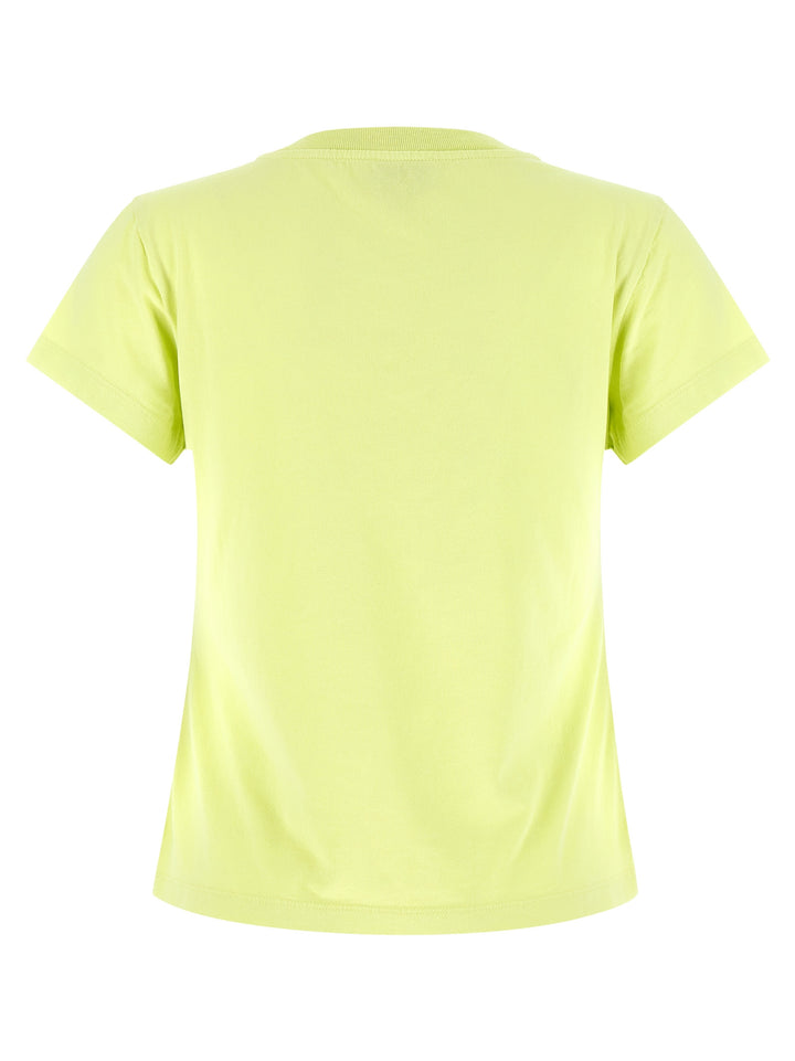 Ganni Bicolor Cotton T-Shirt