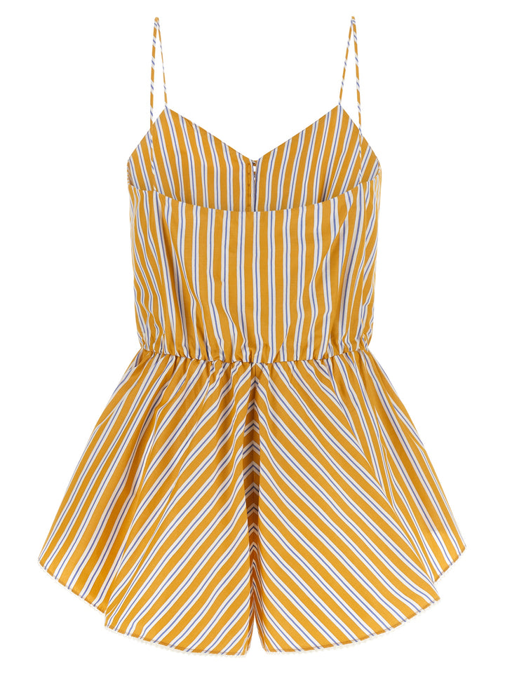 The Andamane Bicolor Cotton Rompers