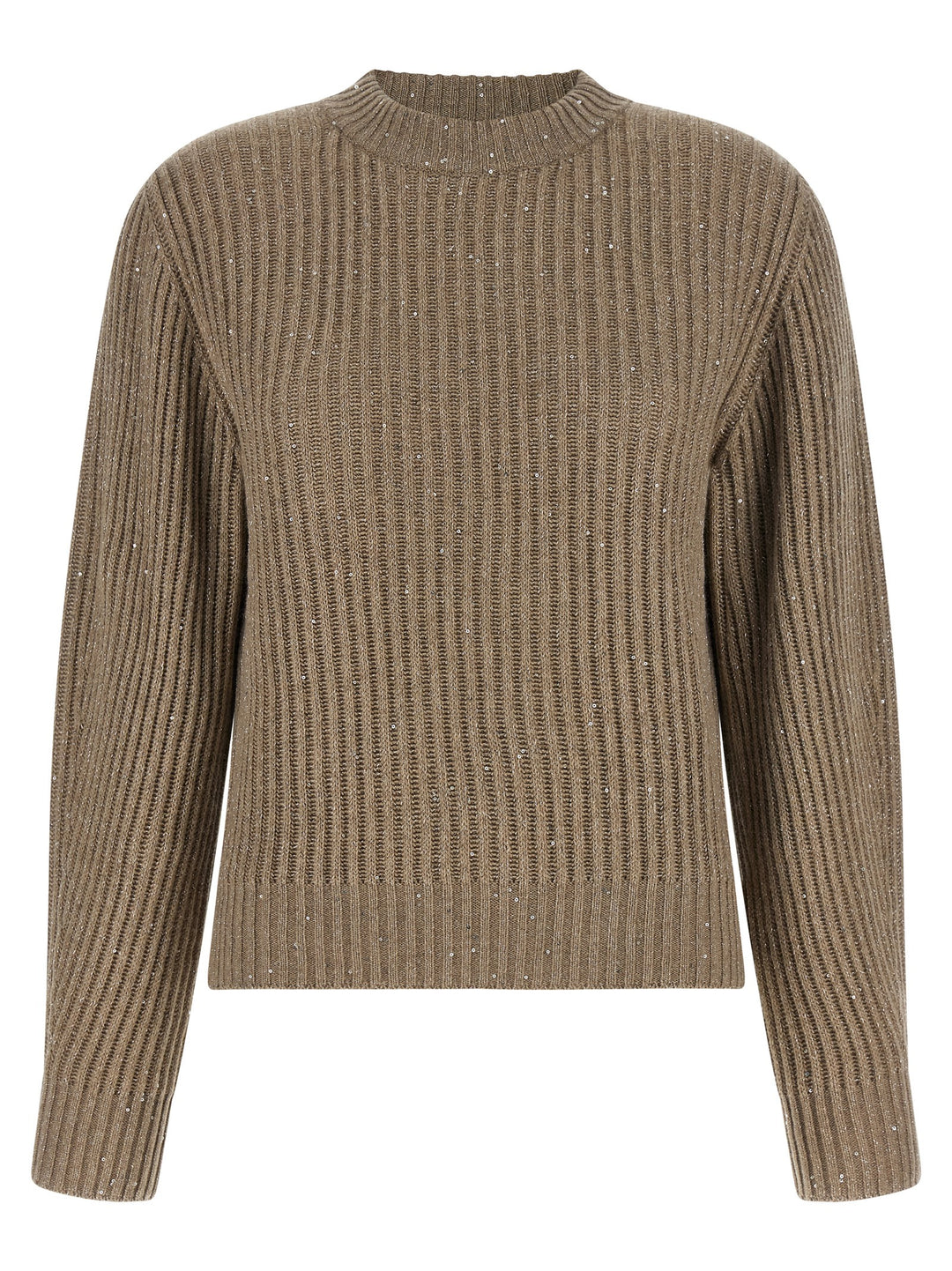 Brunello Cucinelli Beige Cashmere Cardigan
