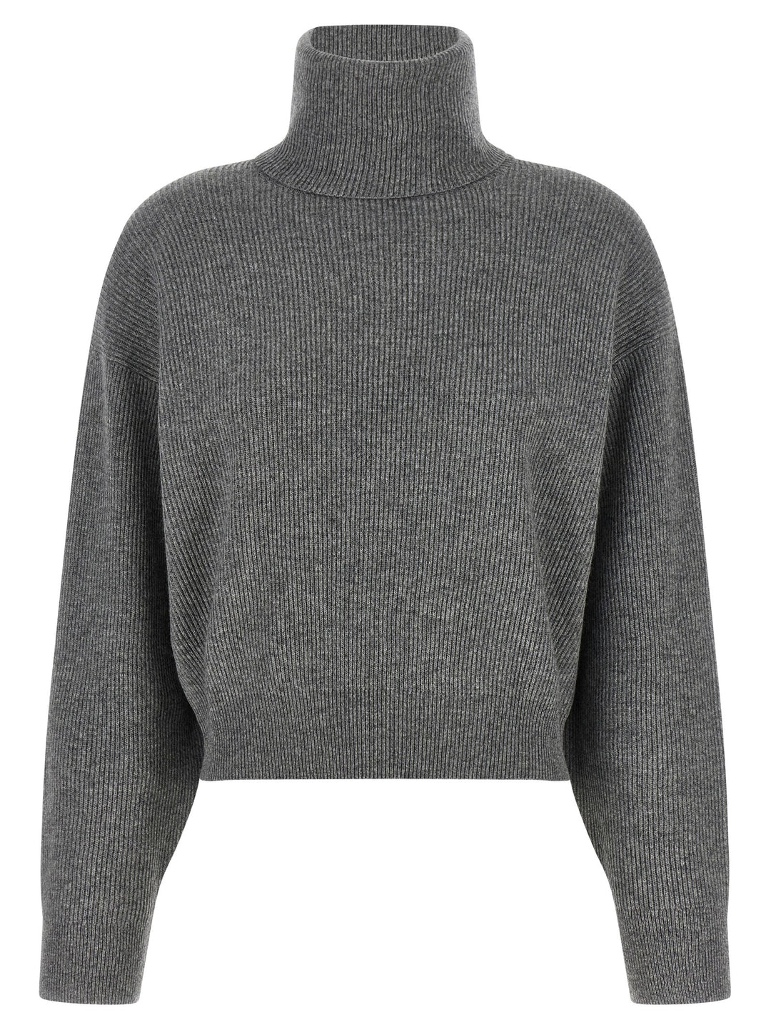 Brunello Cucinelli Gray Virgin Wool Cardigan