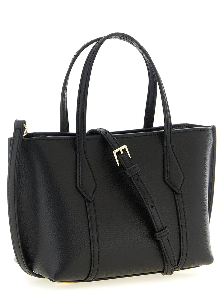 Tory Burch Black Cowhide Handbag