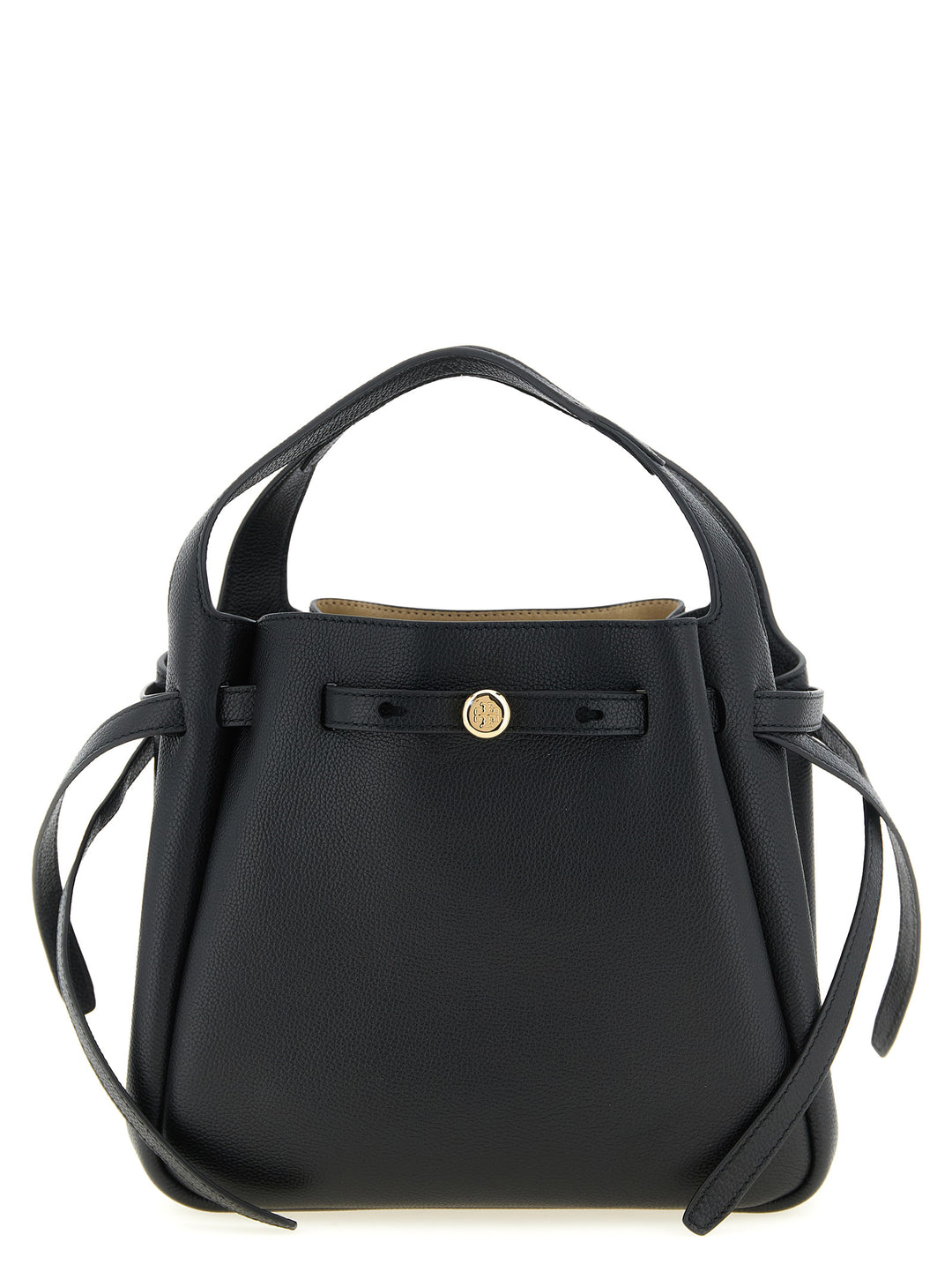 Tory Burch Black Cowhide Handbag