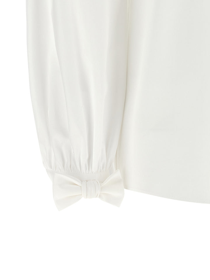 Valentino Garavani White Cotton Blouse