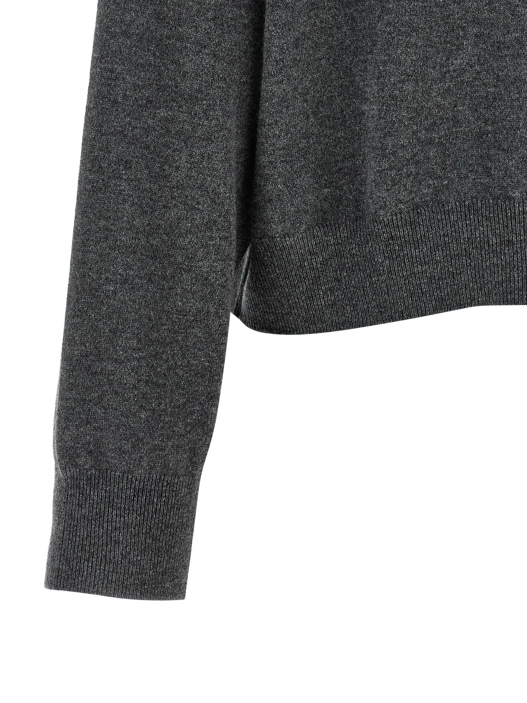 Brunello Cucinelli Gray Cashmere Cardigan