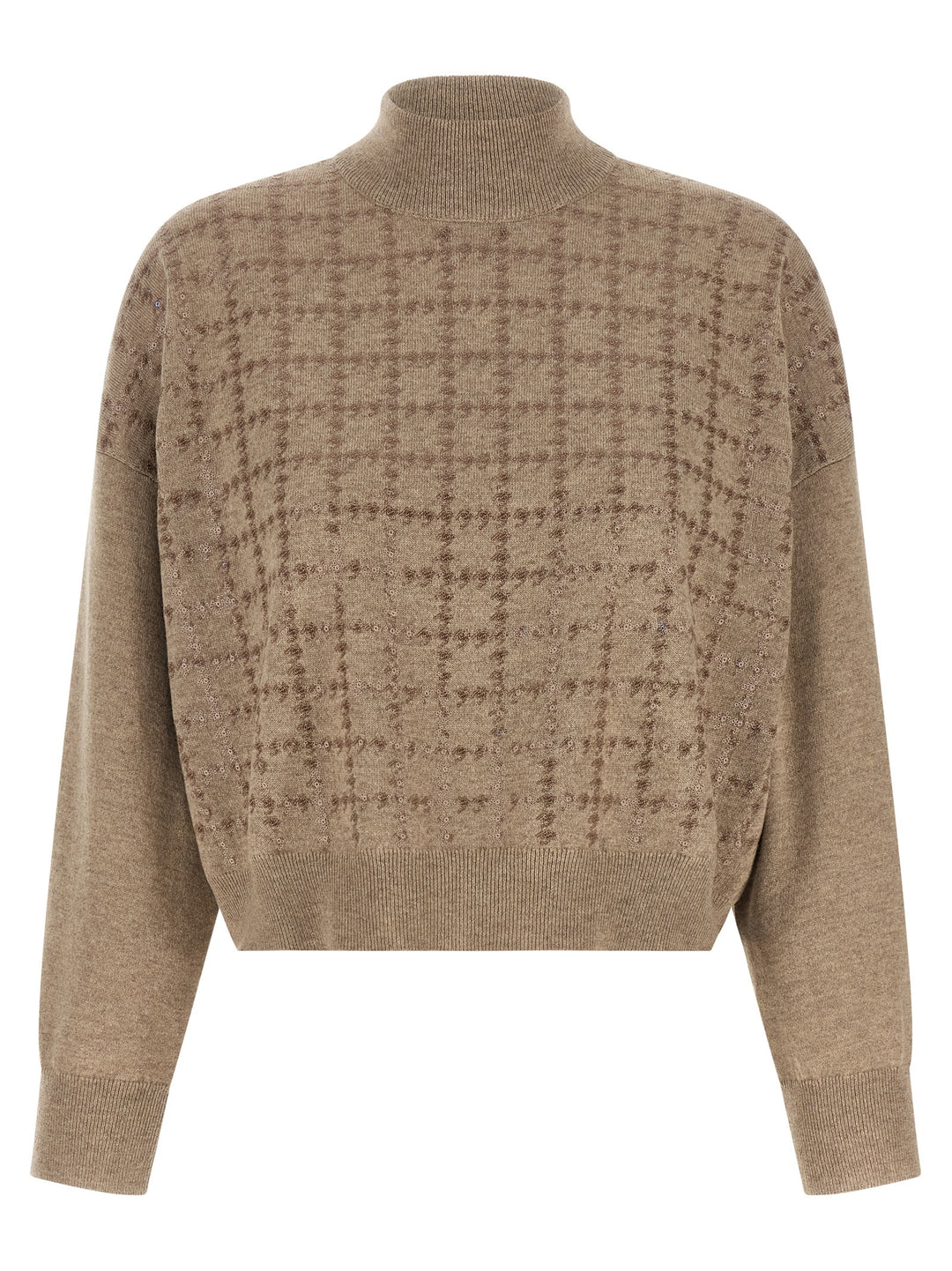 Brunello Cucinelli Beige Cashmere Cardigan