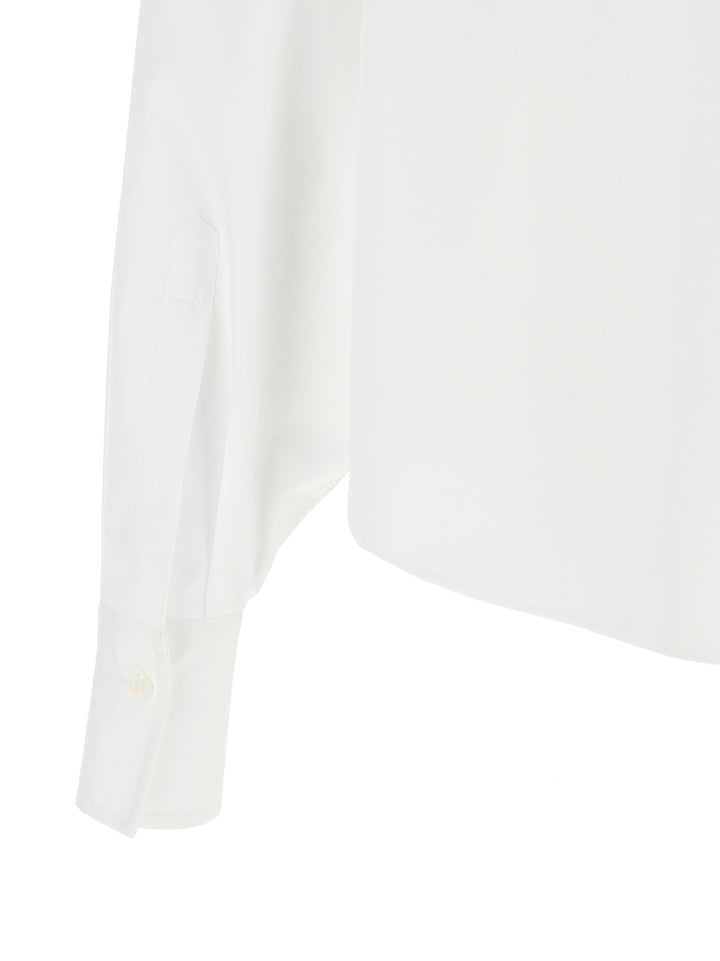 Brunello Cucinelli White Cotton Blouse