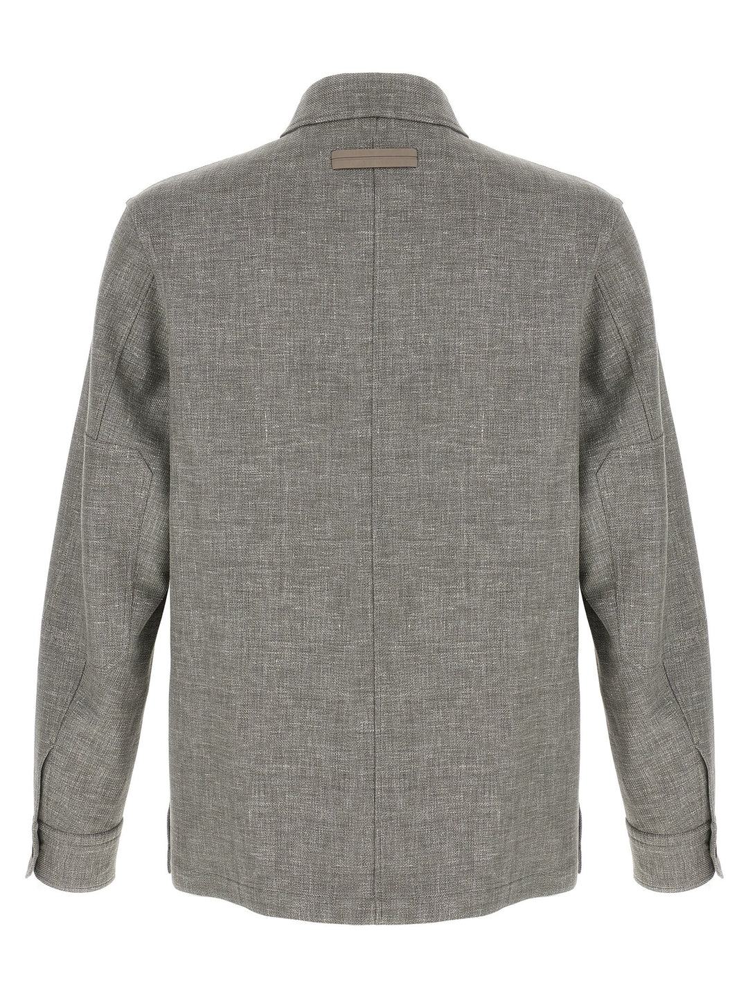 ZEGNA Beige Linen Blouse