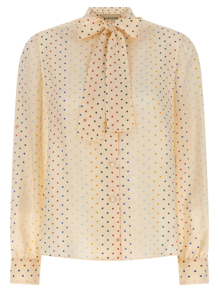 Valentino Garavani Multicolor Silk Blouse