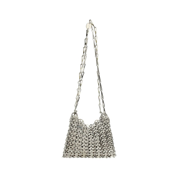 Rabanne - Gray Lamb Ovis Aries Shoulder Bag