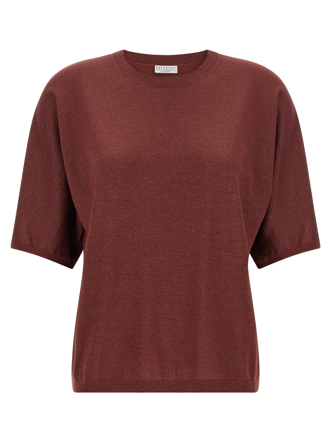 Brunello Cucinelli Bordeaux Cashmere Cardigan