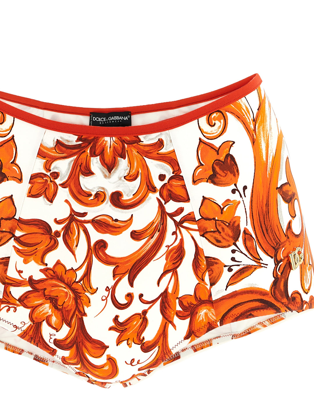 Dolce &amp; Gabbana Orange Polyamide Bikini