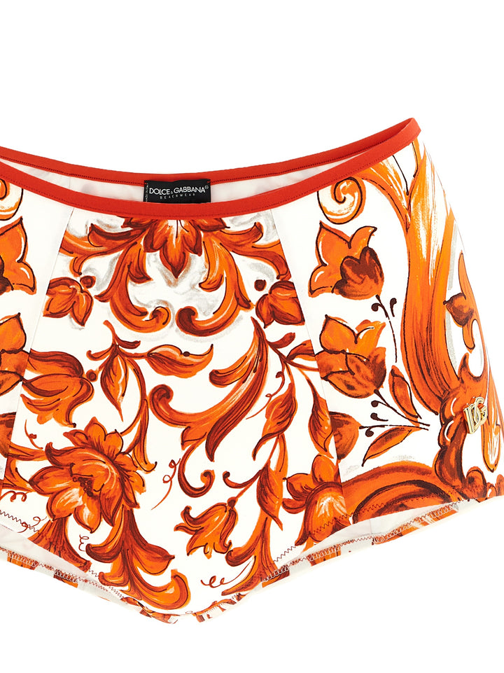 Dolce &amp; Gabbana Orange Polyamide Bikini