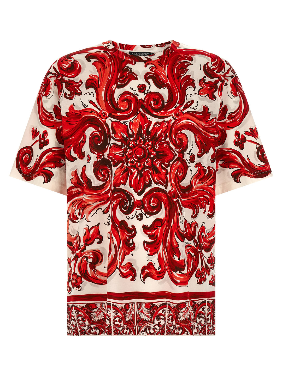Dolce &amp; Gabbana Multicolor Cotton T-Shirt