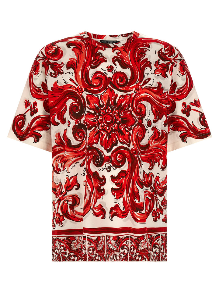 Dolce &amp; Gabbana Multicolor Cotton T-Shirt