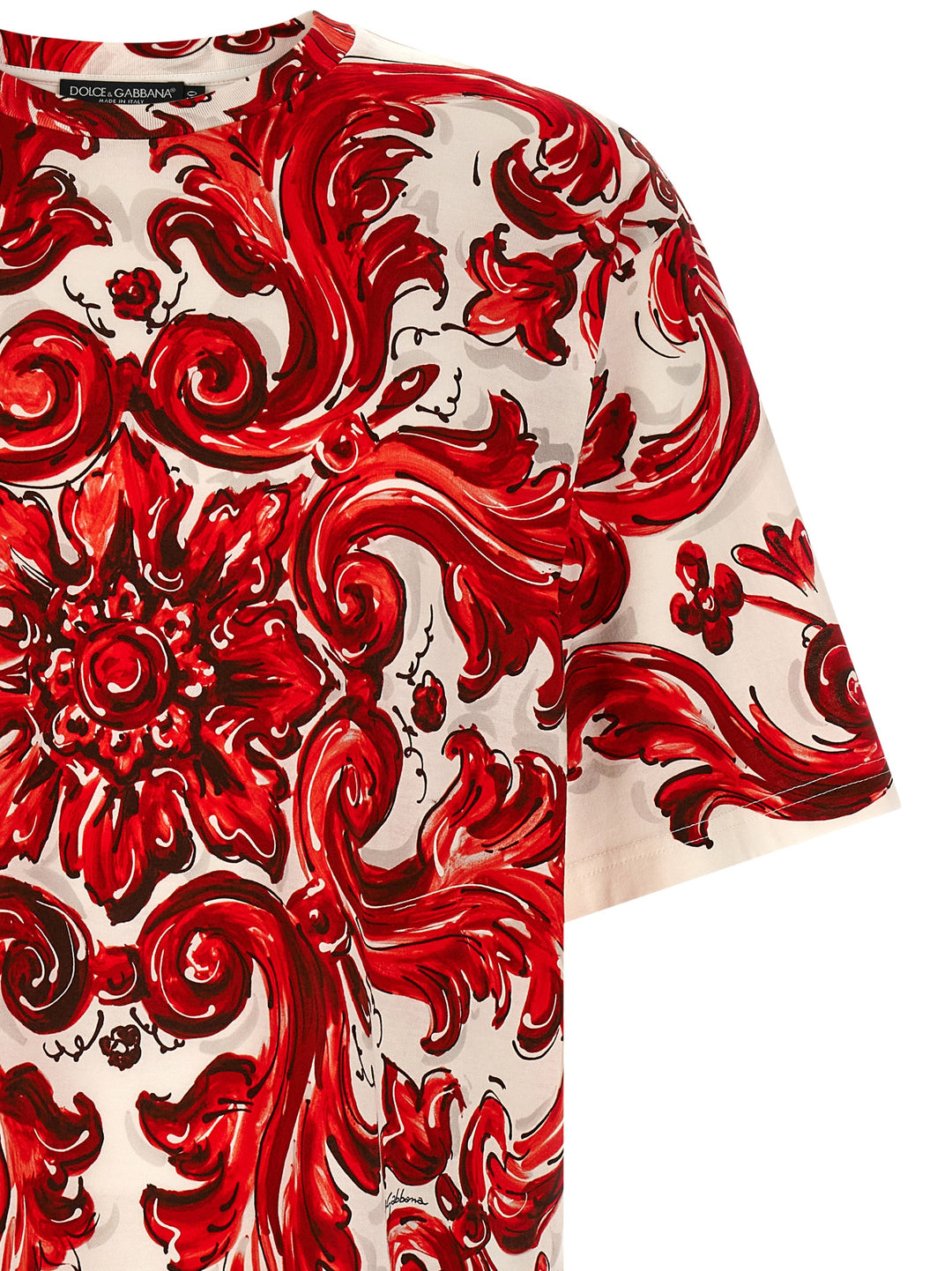 Dolce &amp; Gabbana Multicolor Cotton T-Shirt