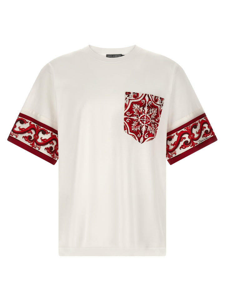 Dolce &amp; Gabbana Multicolor Cotton T-Shirt