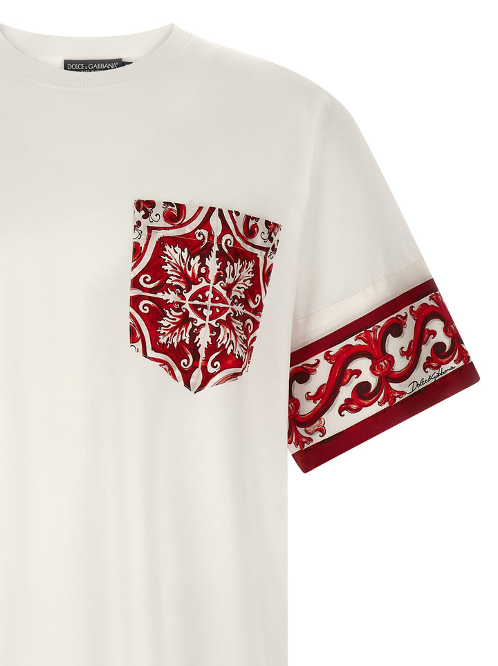 Dolce &amp; Gabbana Multicolor Cotton T-Shirt
