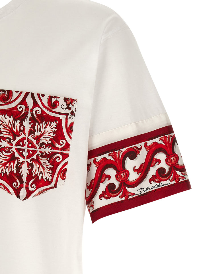 Dolce &amp; Gabbana Multicolor Cotton T-Shirt