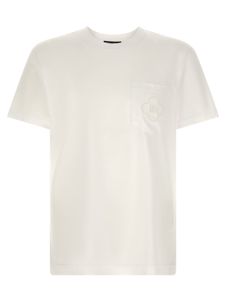 Dolce &amp; Gabbana White Cotton T-Shirt