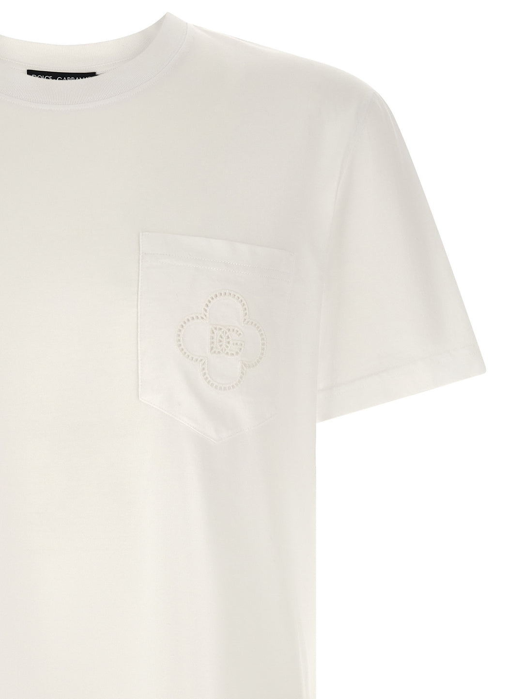 Dolce &amp; Gabbana White Cotton T-Shirt