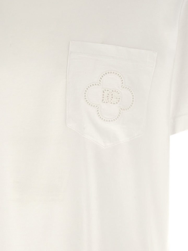 Dolce &amp; Gabbana White Cotton T-Shirt
