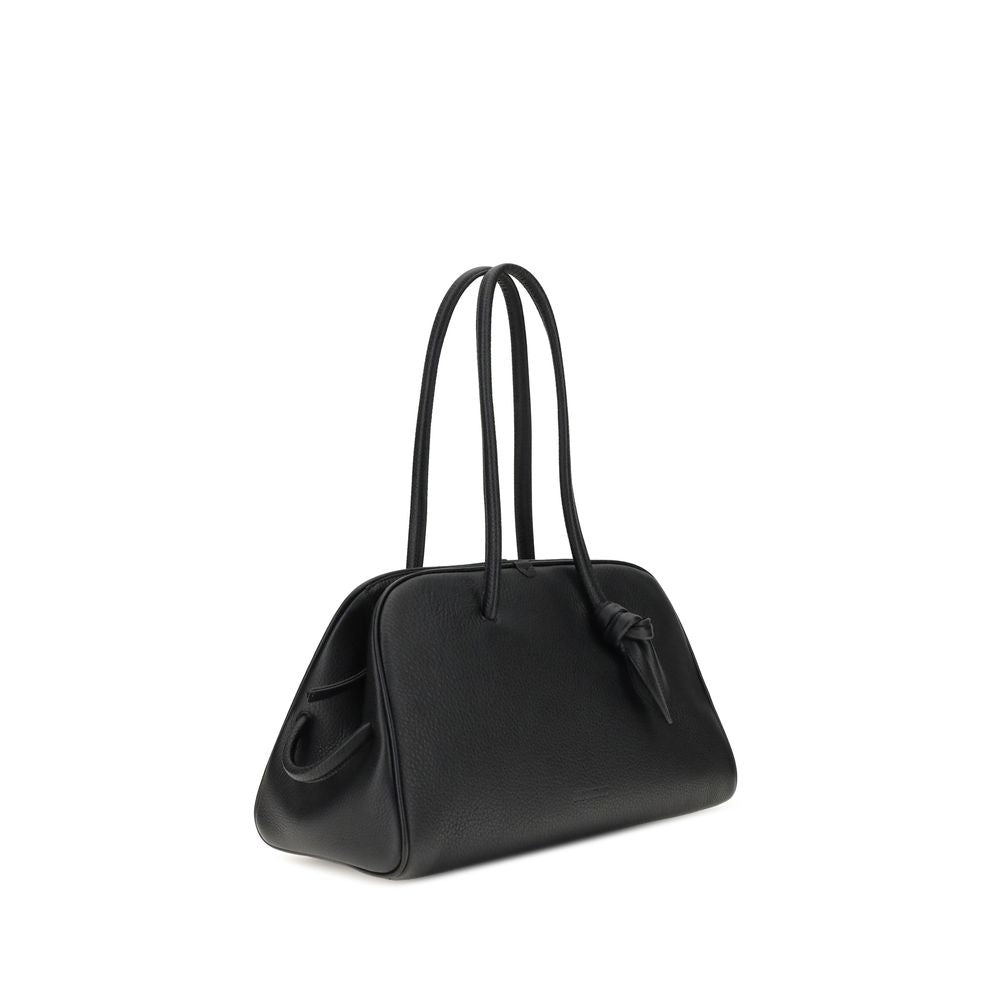 Jacquemus - Black Calf Leather Bos Taurus Handbag