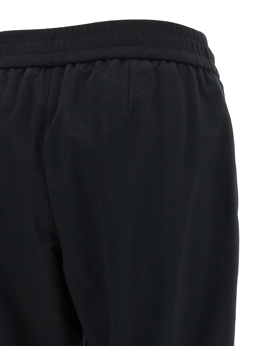Brunello Cucinelli Black Cotton Joggers (Workout Pants)