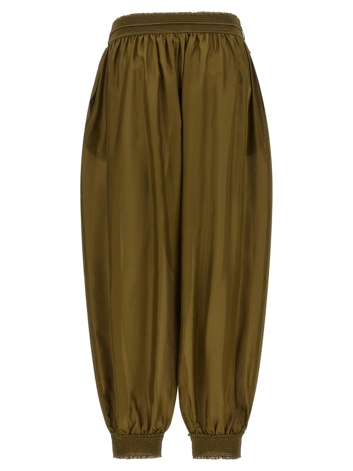 Zimmermann Bicolor Silk Casual Pants
