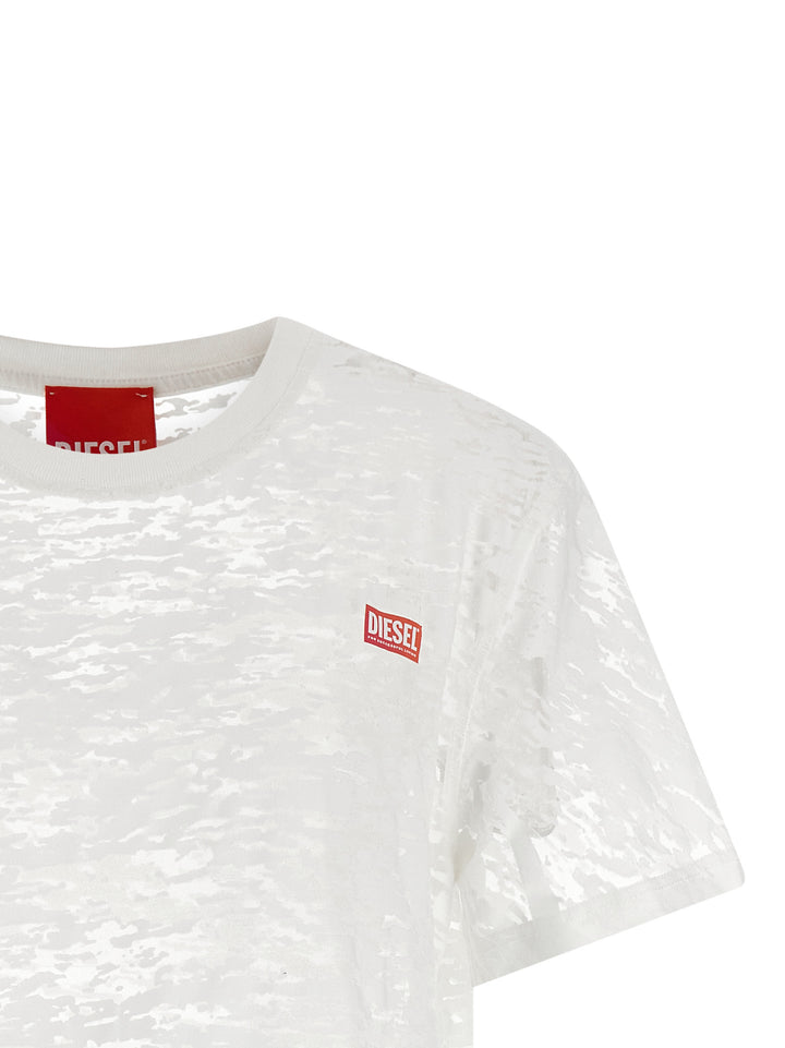 Diesel White Cotton Sportswear