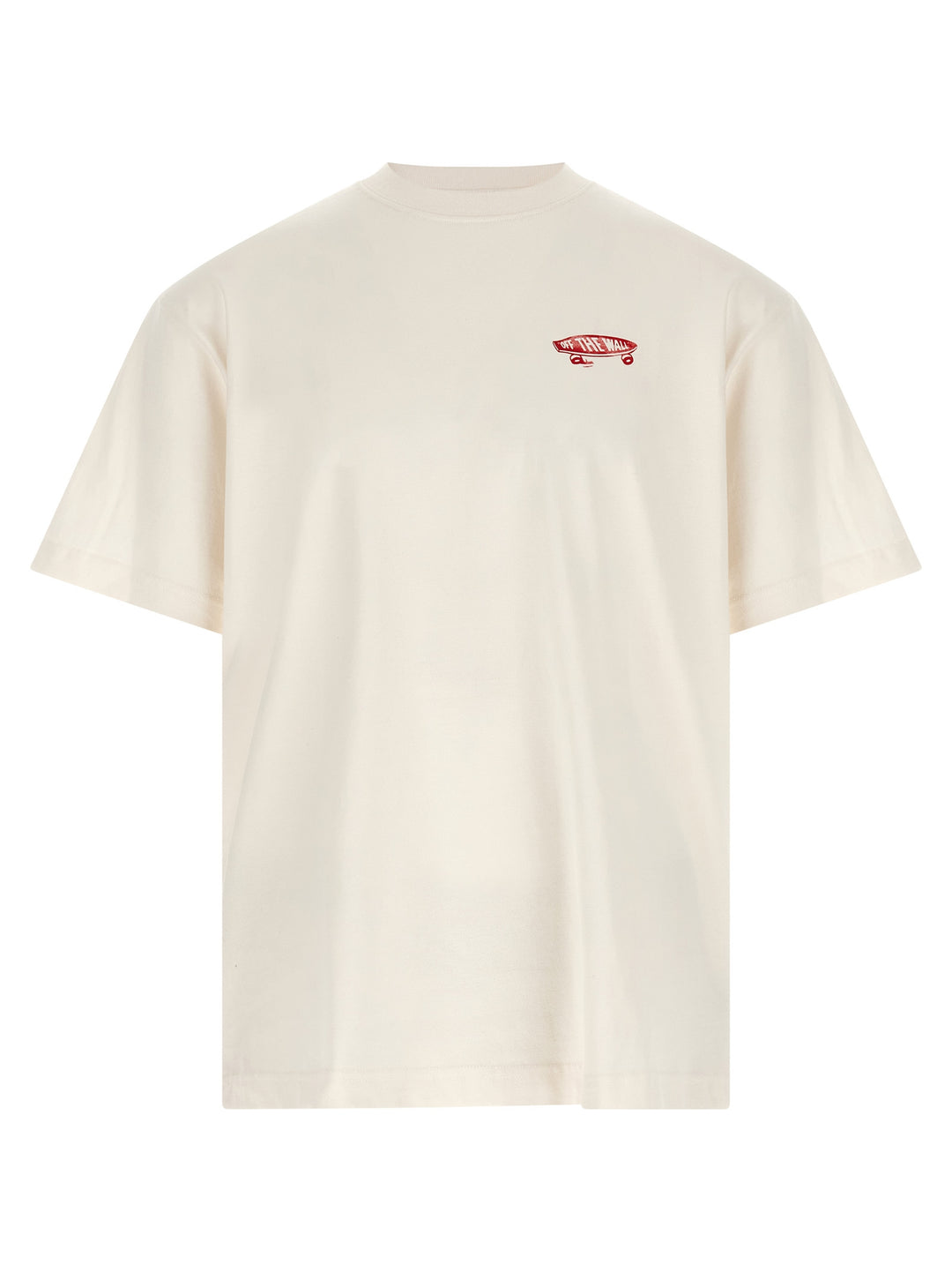 Vans White Cotton T-Shirt
