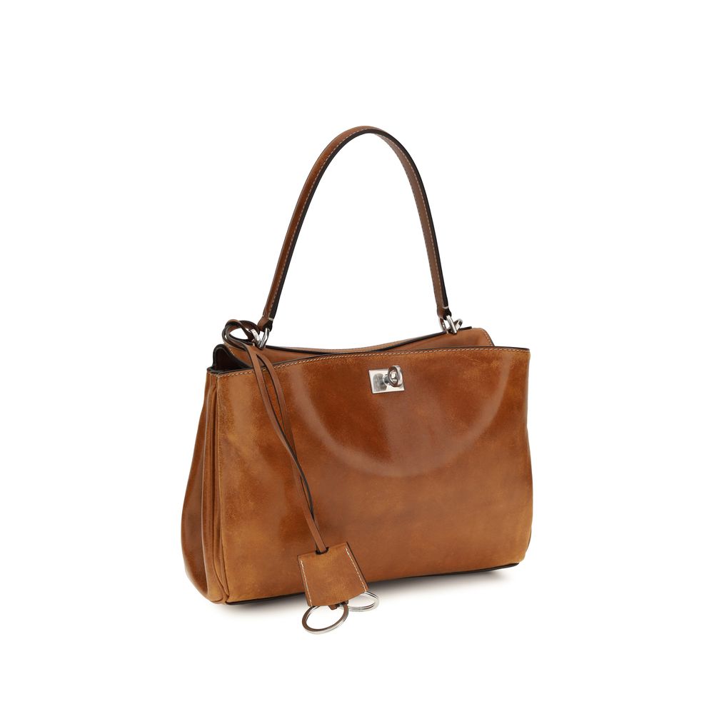 Balenciaga - Brown Lamb Ovis Aries Handbag