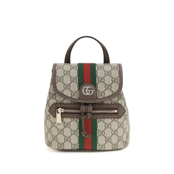 Gucci - Beige Fabric Backpack