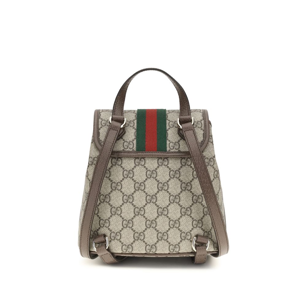 Gucci - Beige Fabric Backpack