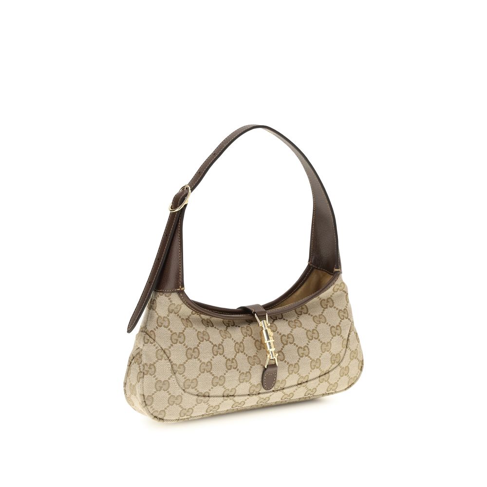 Gucci - Beige Fabric Shoulder Bag