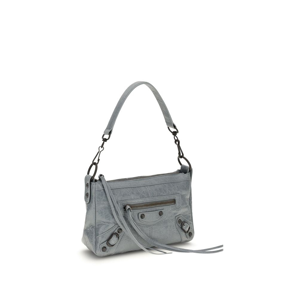 Balenciaga - Gray Lamb Ovis Aries Handbag