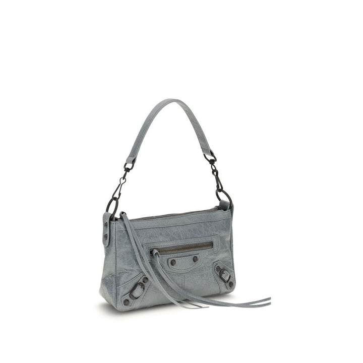 Balenciaga Gray Lamb Ovis Aries Aries Handbag
