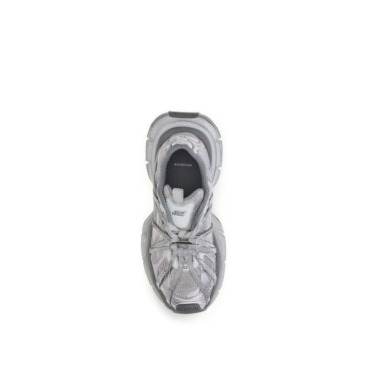 Balenciaga Gray Polyethylene Athletic Sneakers