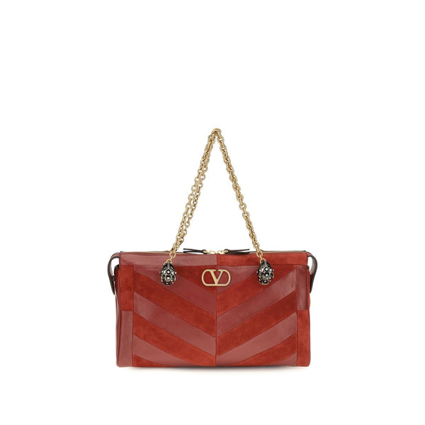 Valentino Garavani - Multicolor Calf Leather Bos Taurus Shoulder Bag