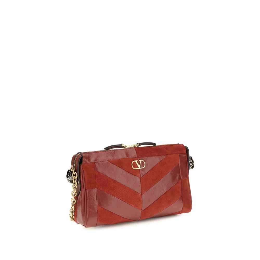 Valentino Garavani - Multicolor Calf Leather Bos Taurus Shoulder Bag