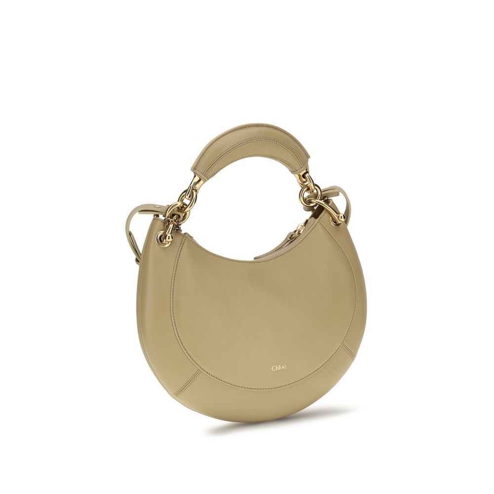 Chloé - Beige Calf Leather Bos Taurus Shoulder Bag