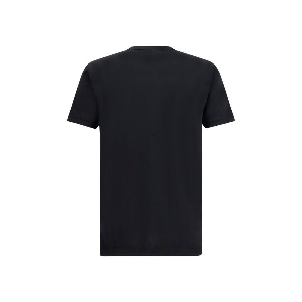 Dolce &amp; Gabbana Black Cotton T-Shirt